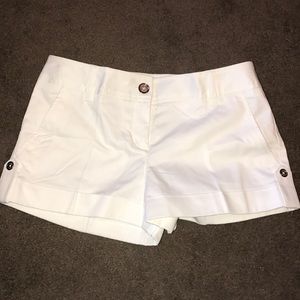 Express never worn dress white shorts